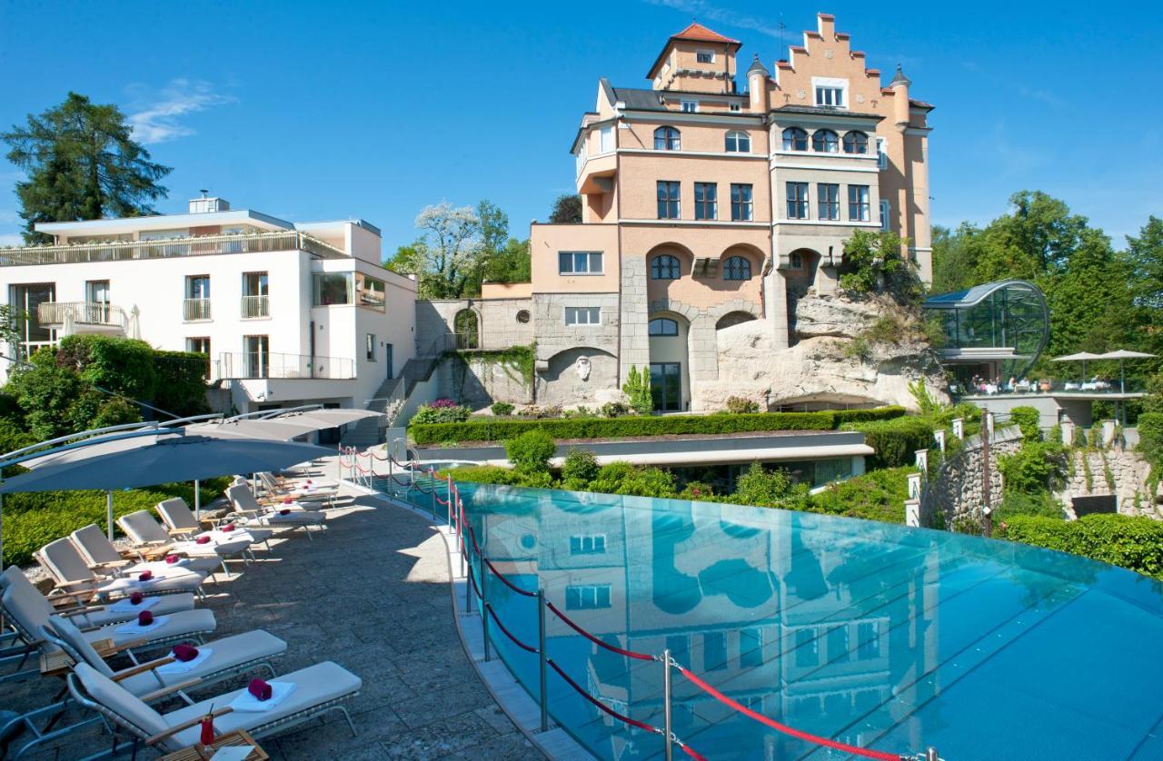 Hotel Schloss Mönchstein Salzburg Exterior foto