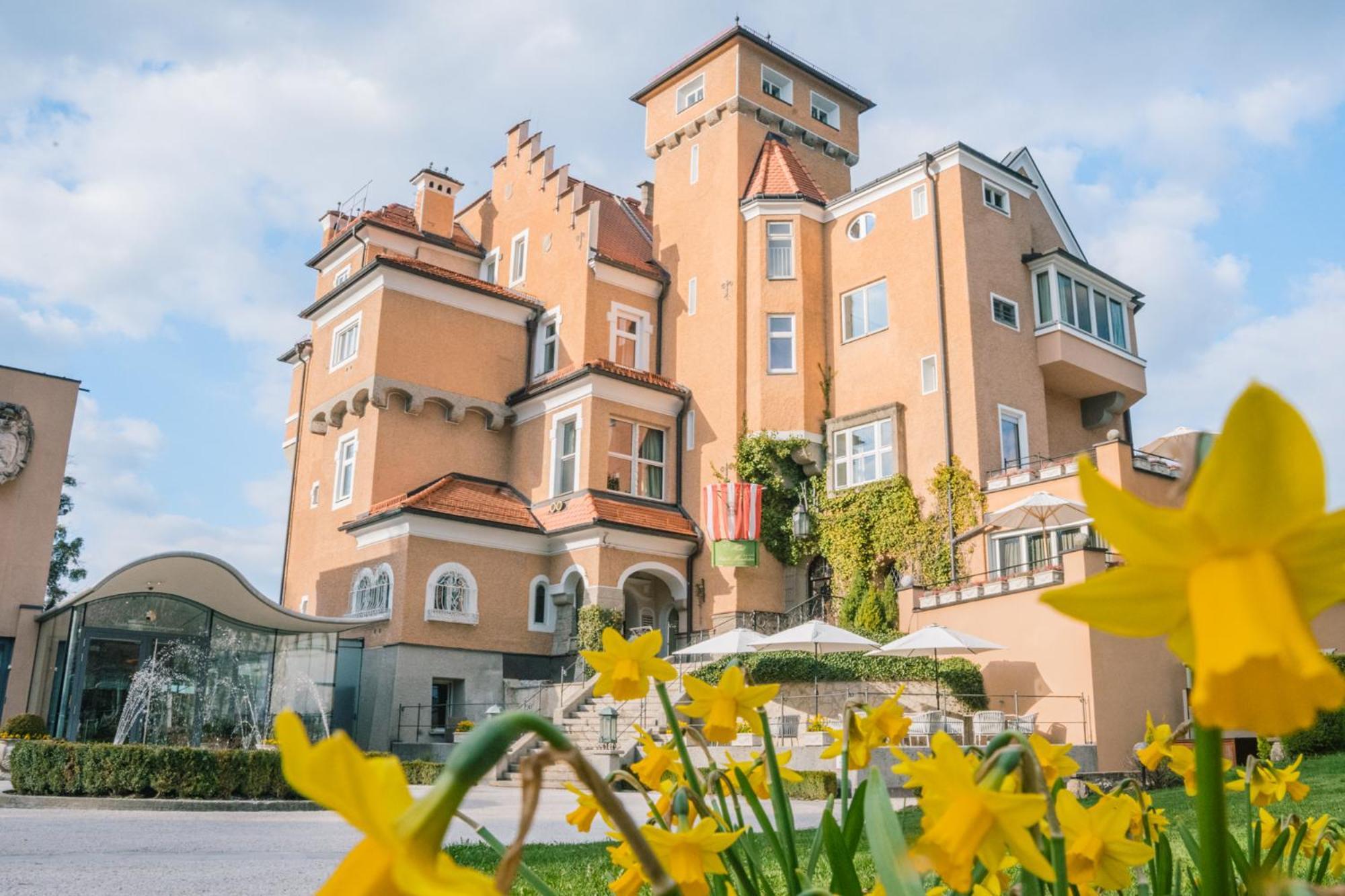 Hotel Schloss Mönchstein Salzburg Exterior foto